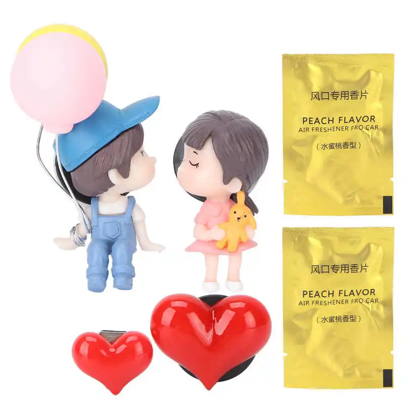 

Car Air Vent Clip Wide Application Air Purification Car Aromatherapy Vent Clip Cute Cartoon with Fragrance Pad for Car for