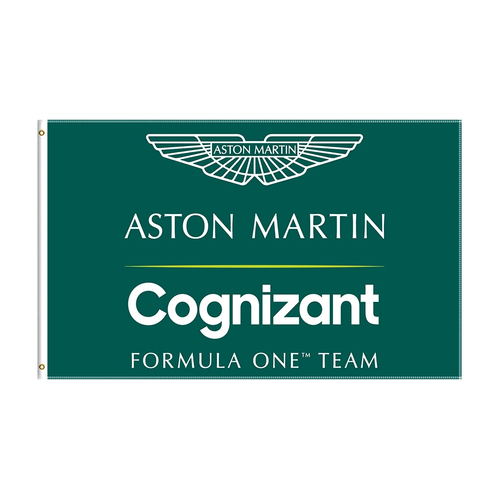 

90x150cm ASTON MARTINS Flag Polyester Printed Racing Car For Decoration