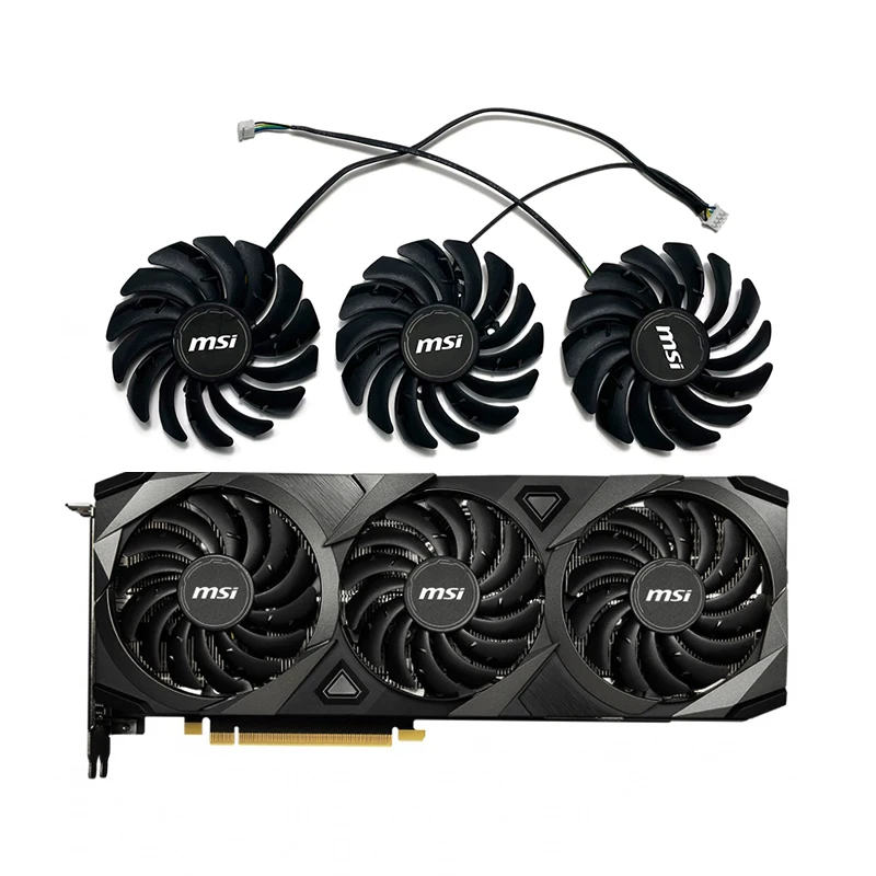 

NEW PLD09210S12HH 87MM RTX 3090 GPU FAN FOR MSI GeForce RTX 2070 DUKE RTX 3060 Ti VENTUS RTX3080 Graphics Card Fan