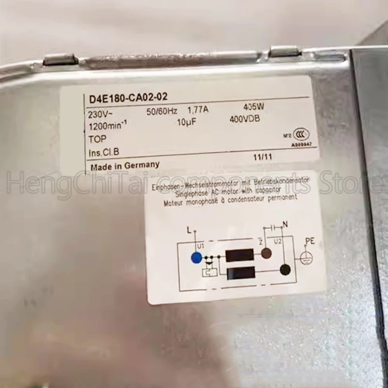 Охлаждающий вентилятор D4E180-CA02-02 230V 405W