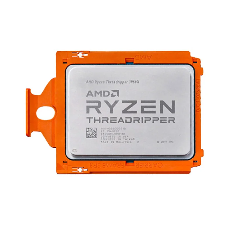 

AMD Ryzen Threadripper 3960X Processor 3.8GHz 24 Cores CPU Up to 4.5GHz sTRX4
