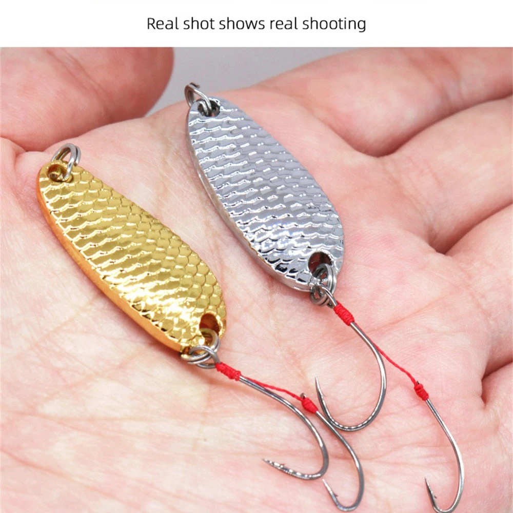 

Fishing Tackle Metal Fishing Lures Artificial Fishing Supplies Mini Artificial Hard Bait
