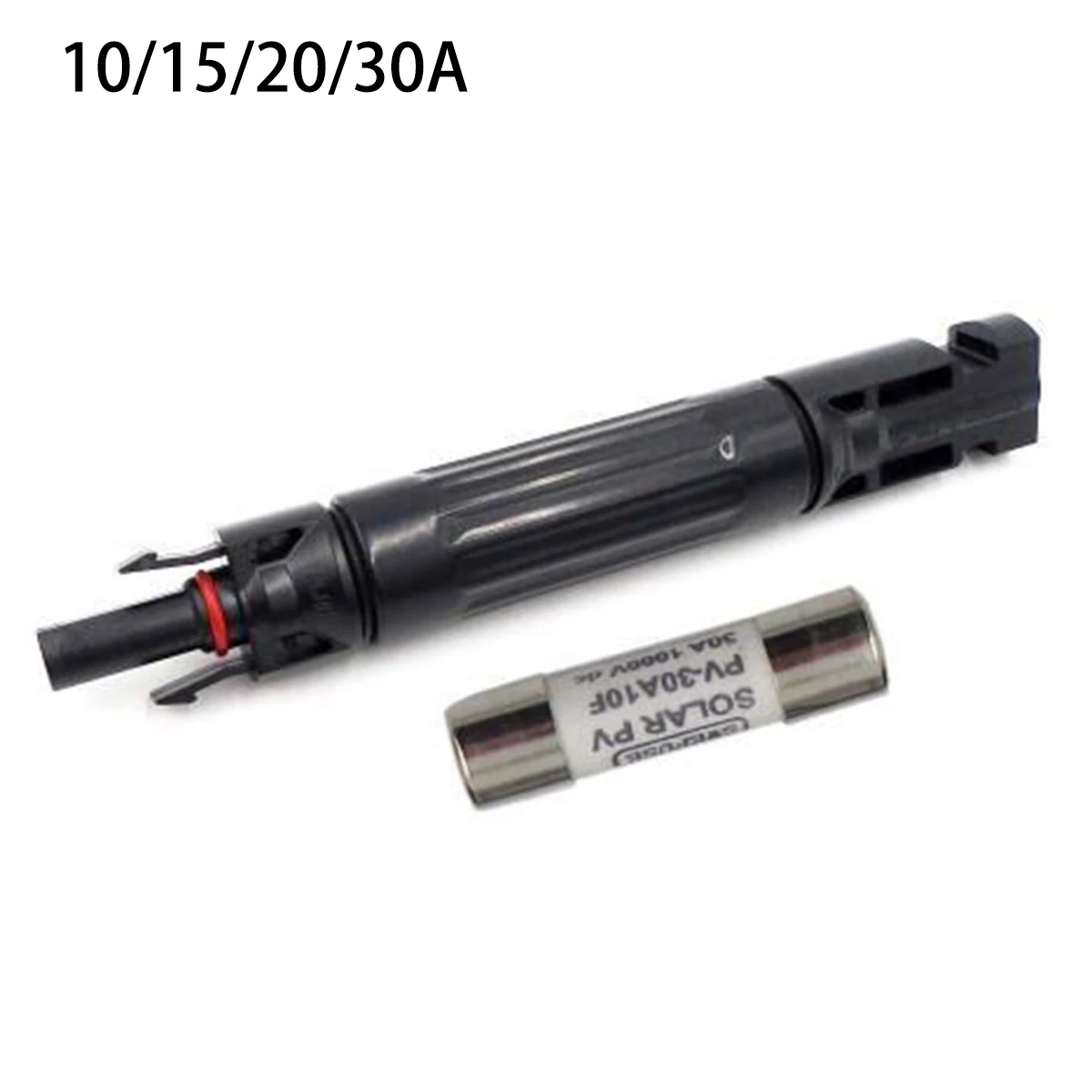 

10A 15A 20A 30A DC1000V Inline Fuse Connector For Solar Cell Panel Fuse Holder Protective PV Connector PV Photovoltaic