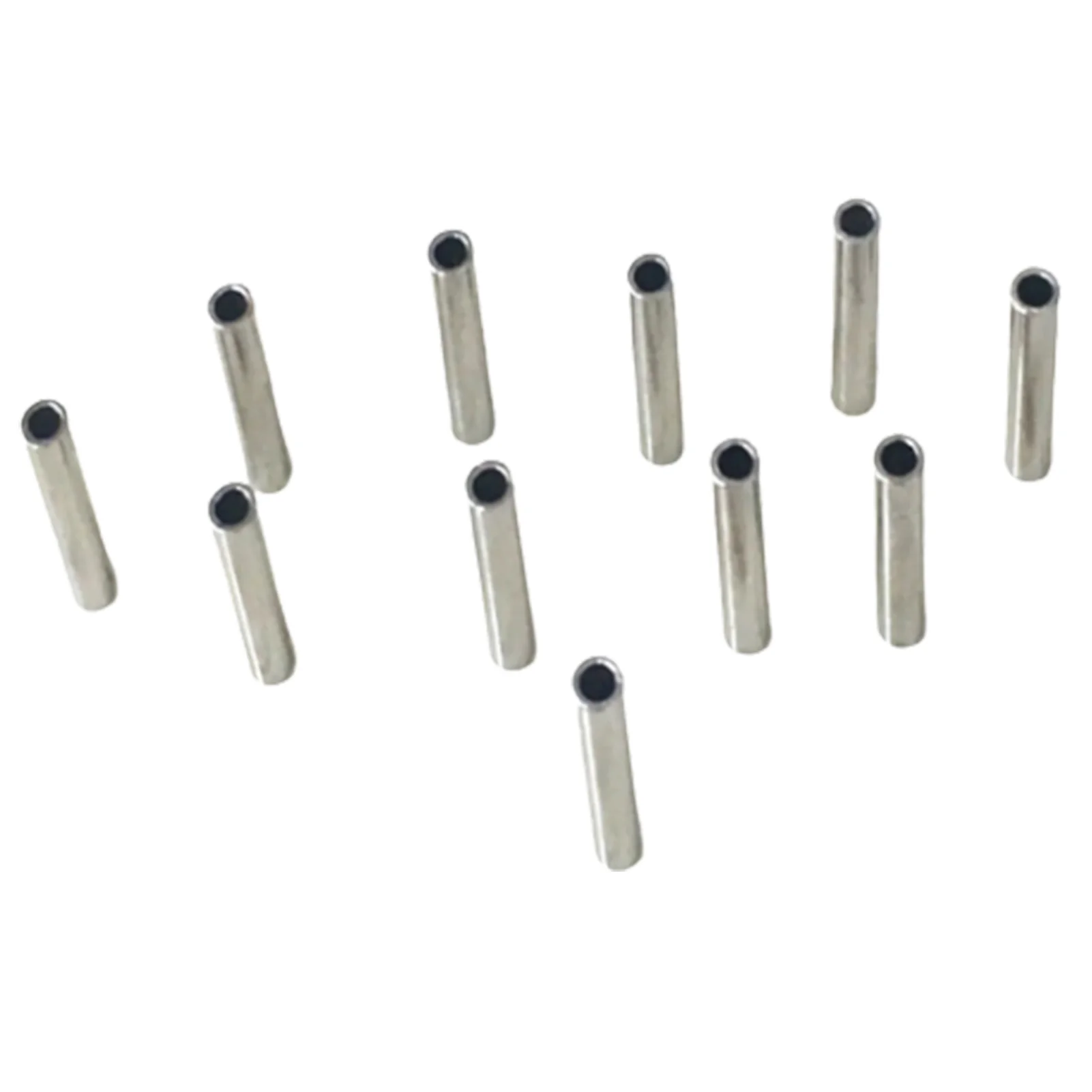 

100pcs Copper Barrel Crimp Sleeves Tub Easy To Use and Corrosion Resistance Design Suitable for Different Fishing