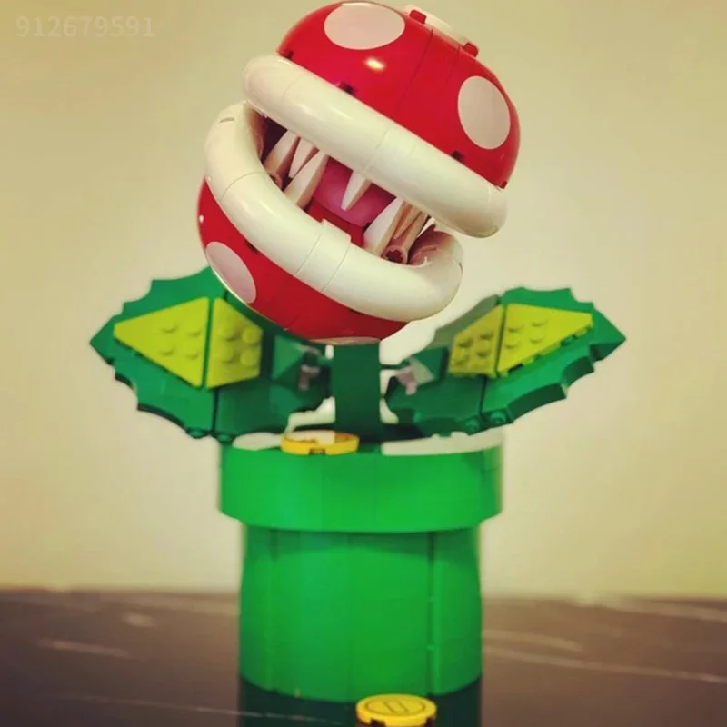 Строительные блоки Piranha модель игрового украшения домашний декор