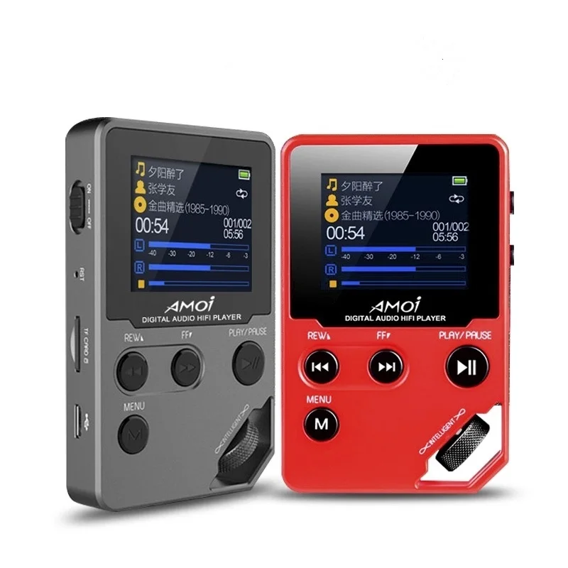 

New Amoi C10 Hifi MP3 Music Player HD Lossless Mini Sports Jogging DAC Radio FM TF DSD Ebook Stereo Recorder Trackwheel Walkman