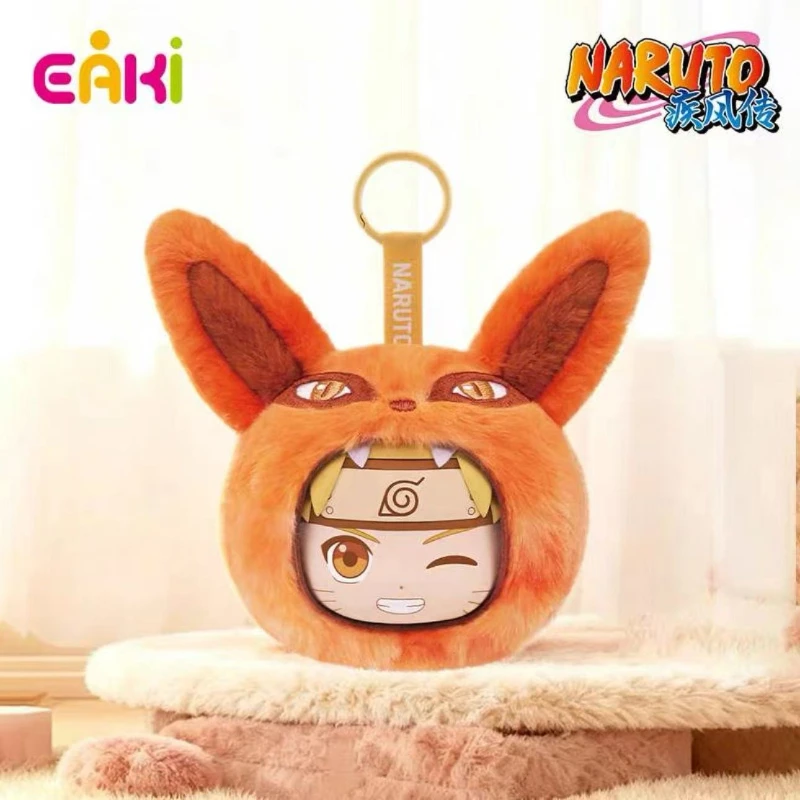 Фото EAKI Naruto Shippuden: Специальная цветовая серия, сумка для наушников, бокс-сюрприз, брелок-сюрприз Итачи и Саске, модные игрушки, очаровательная кукла, подарок №4
