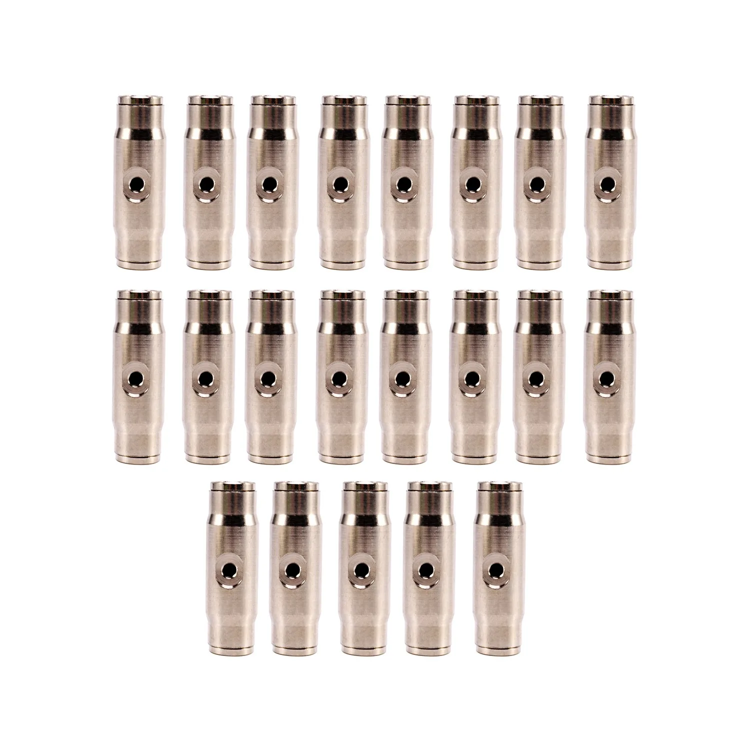 

3/8 Inch Mist Cooling System Quick Connect Joint 3/16 Inch Mist Nozzle T-Connector (20Pcs)-(Diameter: 3/8 Inch, Color: Single