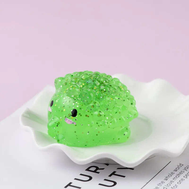 Золотая пыль губка сжимаемые игрушки Mochi милые животные мяч для стресса смешные