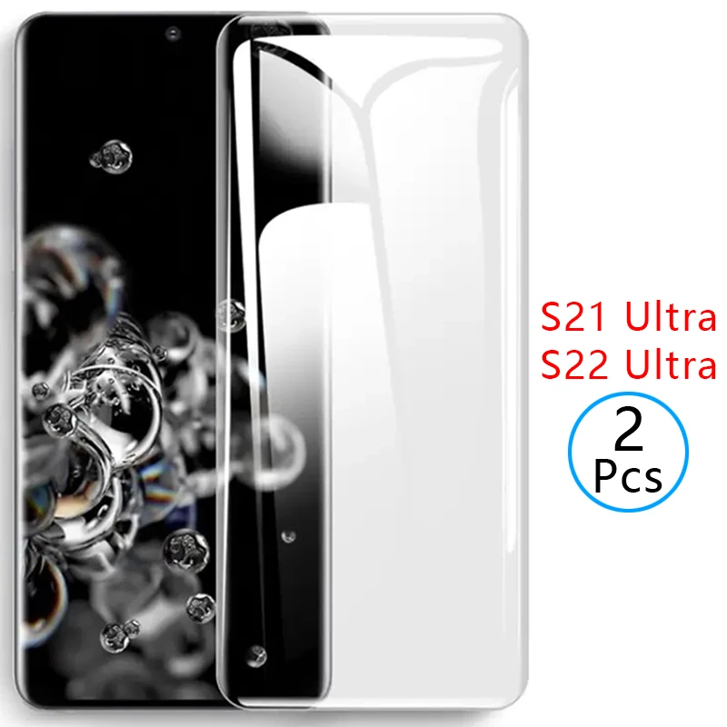 

Защитное закаленное стекло для samsung s21 s22 ultra 5g, Защита экрана для galaxy s 21 22 21 s 22s s21ultra s22ultra, ультратонкая пленка 3d