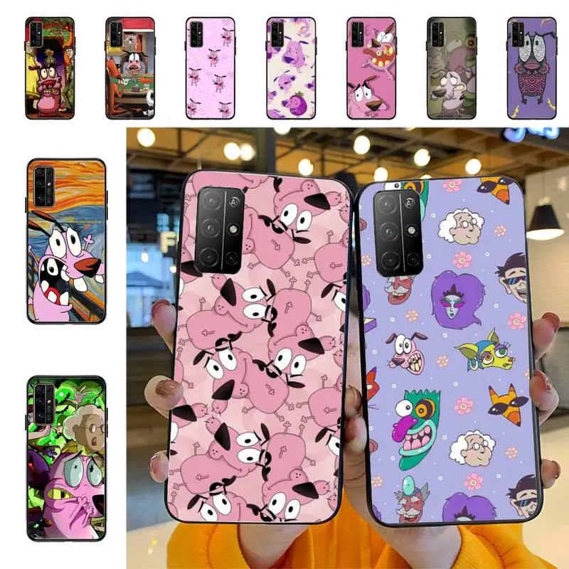 

Dog-Courage-The-Cowardly Phone Case for Huawei Honor 10 i 8X C 5A 20 9 10 30 lite pro Voew 10 20 V30