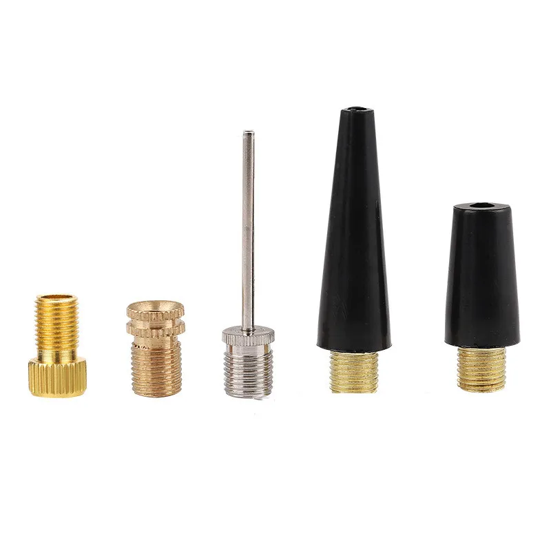 

Brass Pump Valve Adapter Sports Toy Ball Inflate Needle Pumping Nozzle Accessory Long Air Nozzle Inflation Changeover Nozzle