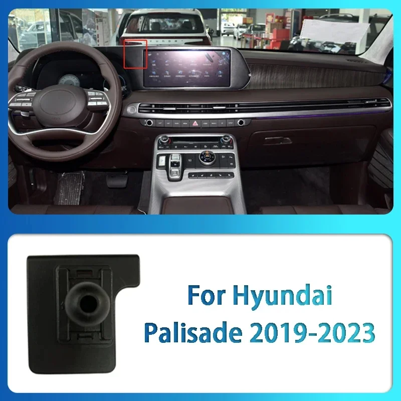 Фото Для Hyundai IX25 IX35 Verna LA FESTA Palisade Santafe Custo специальный автомобильный держатель для телефона GPS поддержка фиксированного кронштейна №4