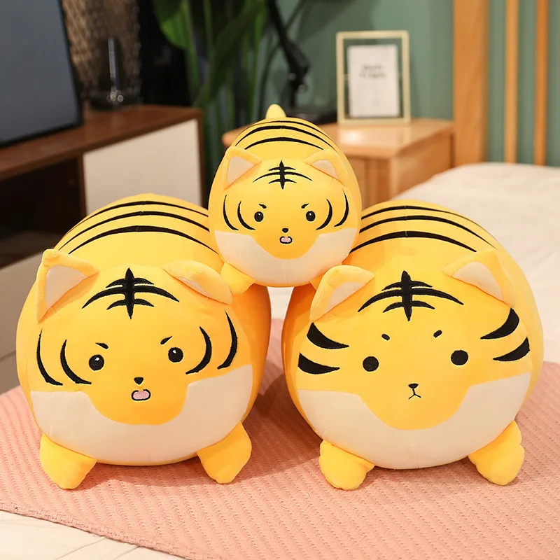 

Cute and cute group tiger doll doll tiger plush toy children doll pillow pillow birthday christmas gift