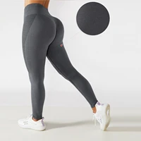 cxuey seamless high waist yoga pants scrunch leggings sport women fitness sportswear push up gym cropped trousers running tights