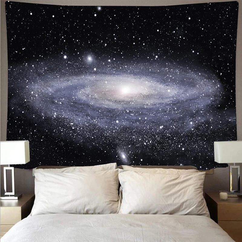 

Galaxy Star Tapestry Large Star Wall Cloth Psychedelic Wall Hanging Print Art Star Beach Towel Tapestry