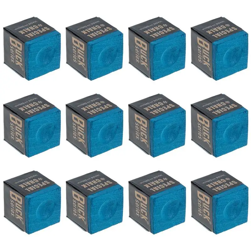 

Chalk Pool Cue Table Snooker Billiards Billiard Stick Accessories Hand Chalks Supplies Powder Wiping Sticks Tip Blue Tips Box