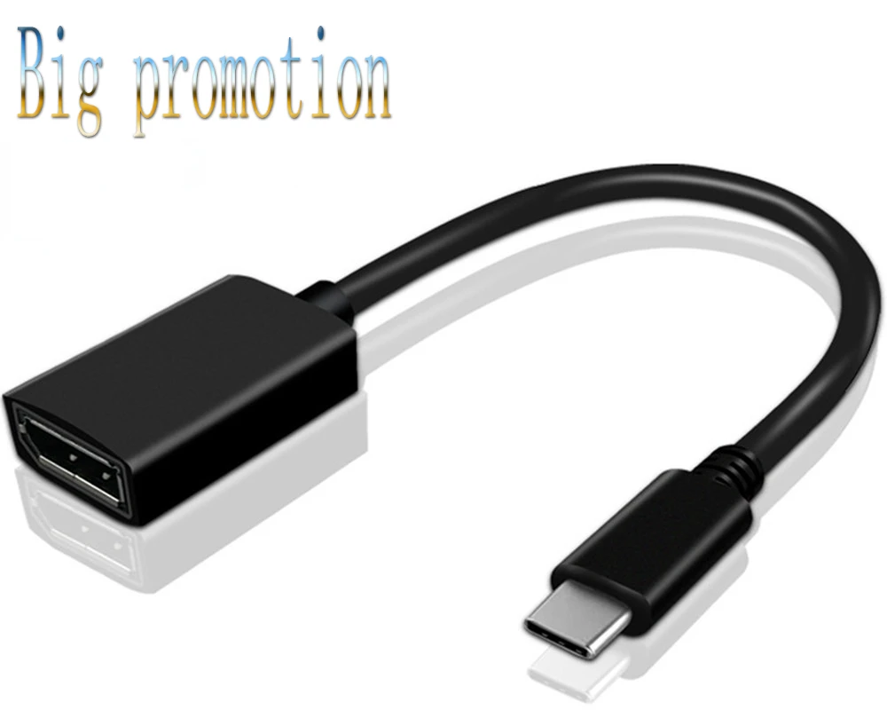 

Адаптер 4K USB Type-C к DP, HD USB 3,1, Φ к dp, адаптер для MacBook2016/ Matebook/Smasung S8