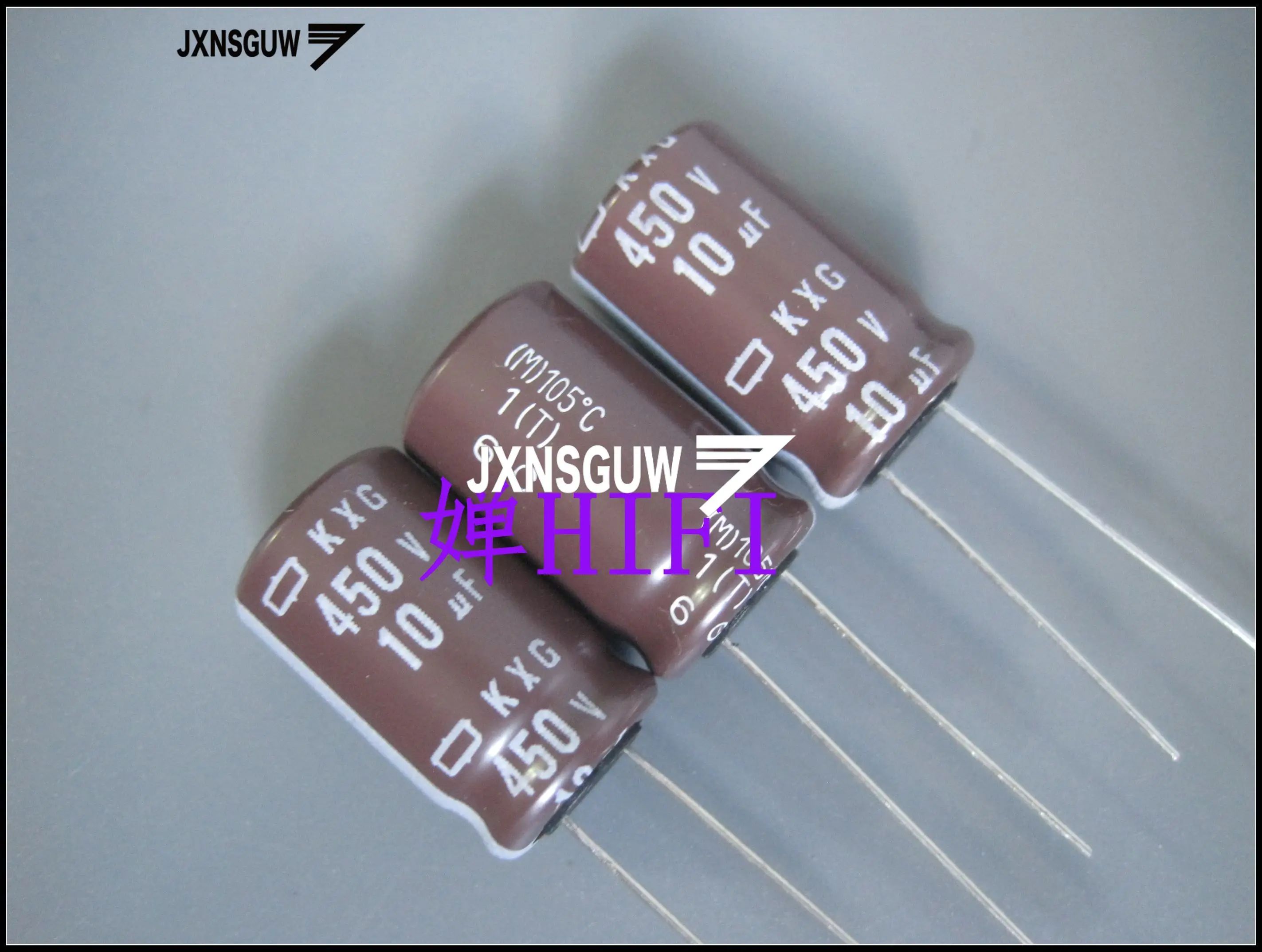 Конденсатор NIPPON KXG 450V10UF 12,5x20 мм NCC долгий срок службы, электролитический конденсатор 10 мкФ/450V CHEMI-CON 105 градусов 10 мкФ 450V, 20 шт.