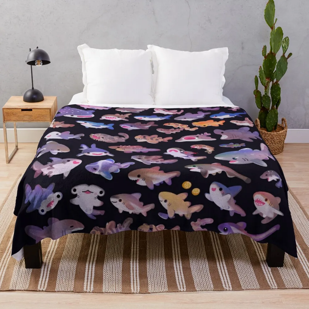 

Shark Day - Combine Blanket Luxury Weed Blanket Ultra-Soft Micro Fleece Faux Fur Blanket Throw Blankets