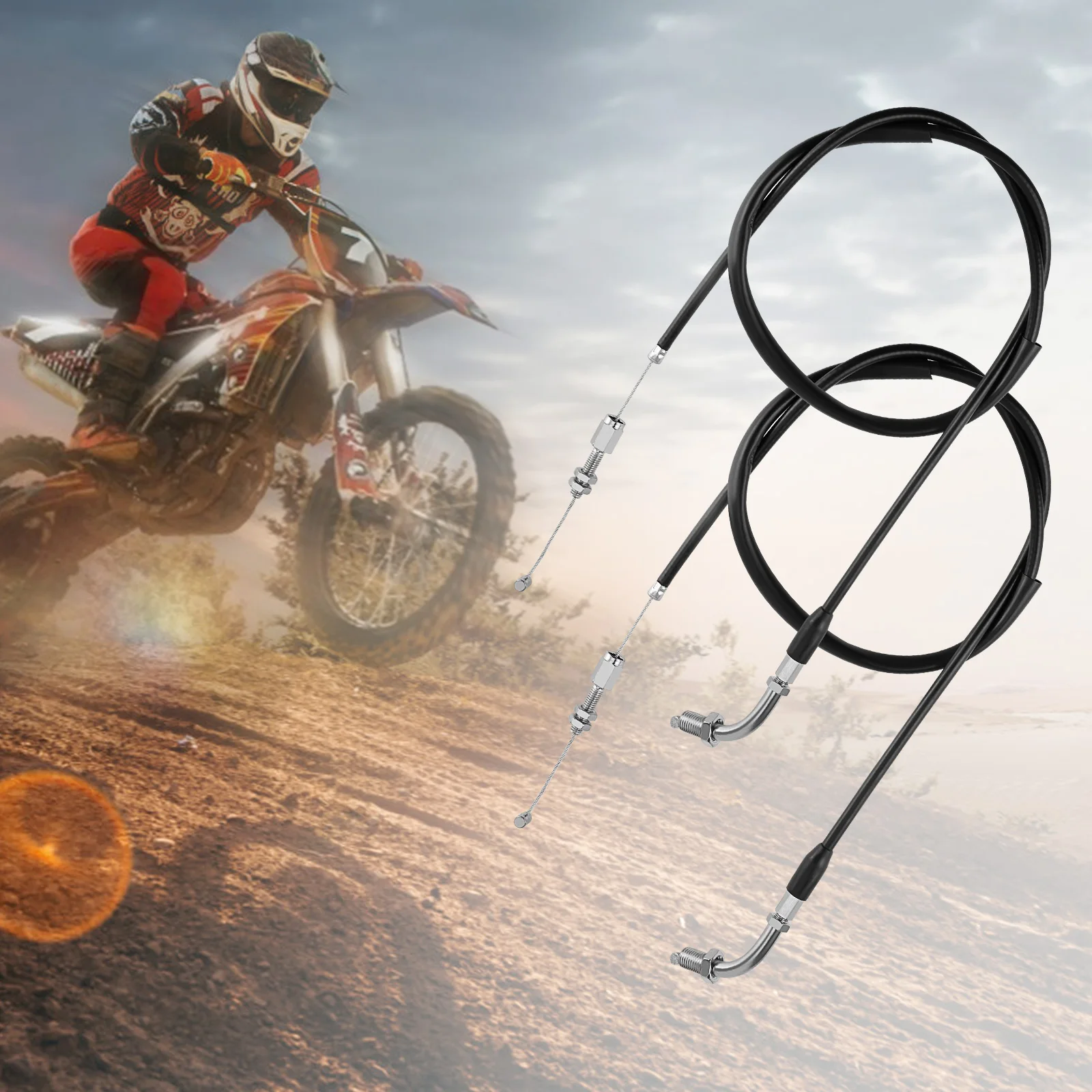 

Замена 2 шт. для Honda CB350F CB500 FT500 CB550 CB750 набор тросов дроссельной заслонки 17910-300-040