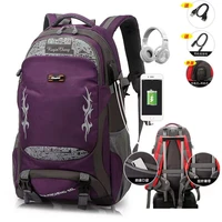 60l outdoor backpacks oxford women waterproof trekking men sport bags climbing bags sports travel hiking camping backpack