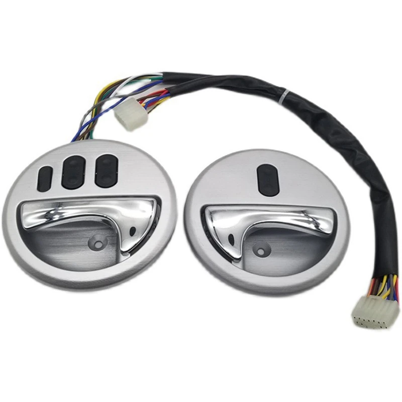 

1Pair Electric Window Glass Lifter Inner Door Handle Switch Assembly For Zotye 5008 T200 Front Left+Right Window Buttons