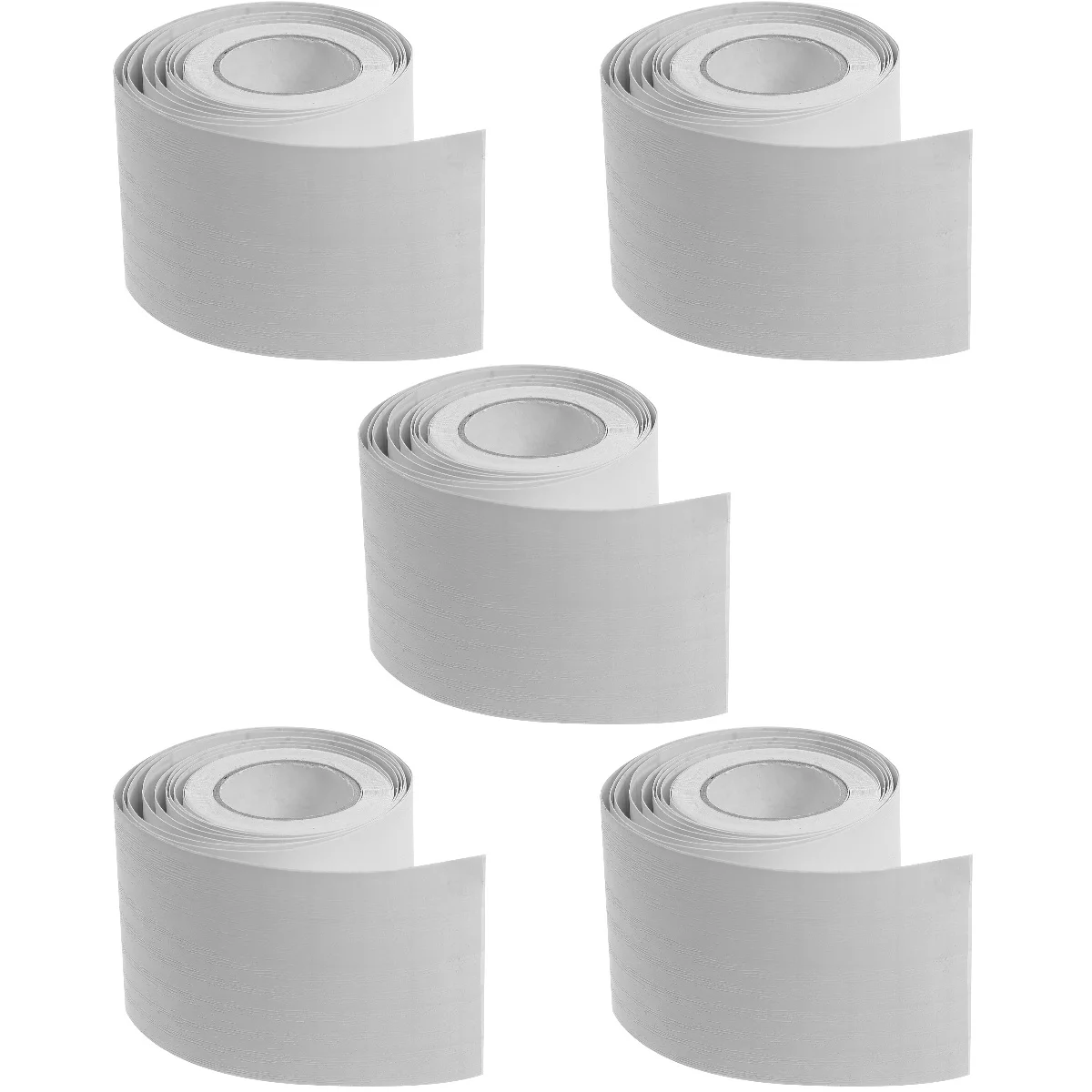 

5 Pack Black Decoration Skirting Trim Decorative Strip Pvc