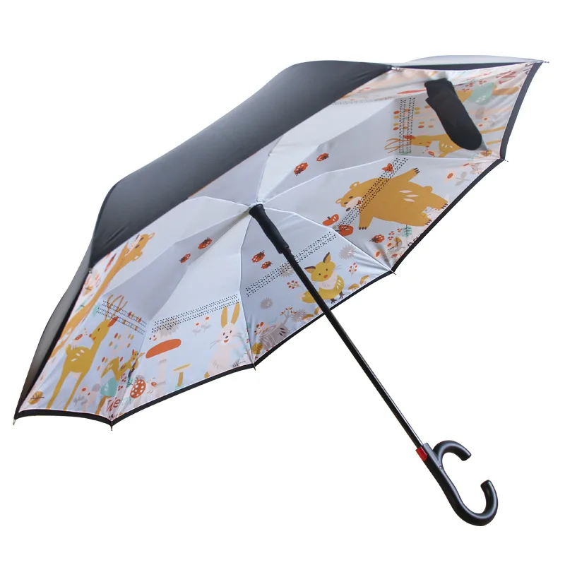 Corporation Gift Umbrella Designer Windproof Business Uv Protection Umbrella  Women  Damska Household regenschirm Umbrellas