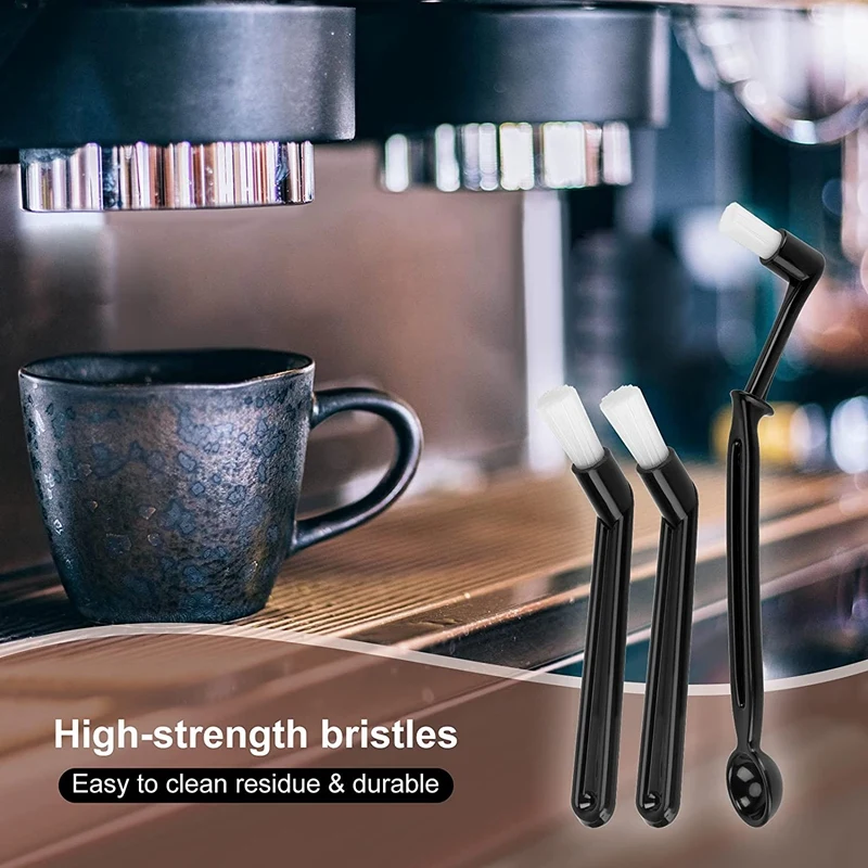 LUDA 5 шт. щетка для кофемашины с ложкой кофемолки группа очистки головки