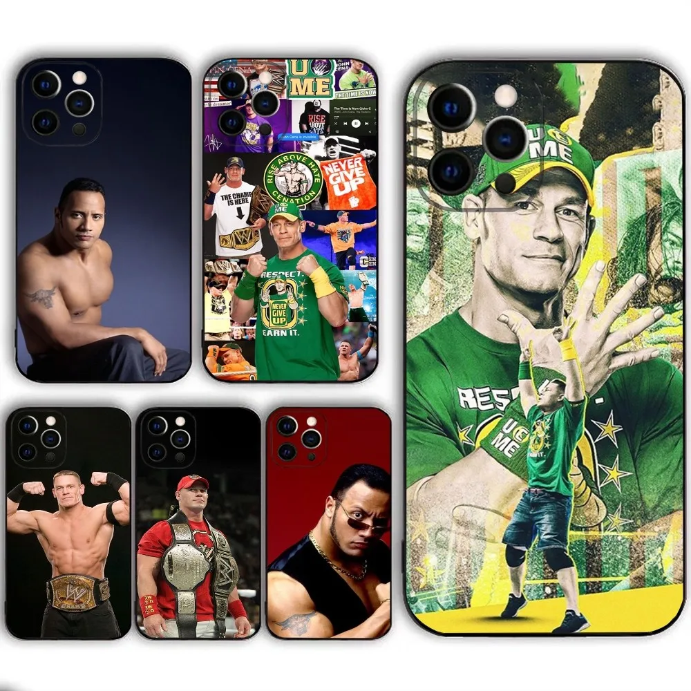Чехол для телефона John Cena Wrestling Star Actor IPHONE 15 13 14 12 Mini 11 Xr X Xs Pro Max 8 7 Plus задняя крышка