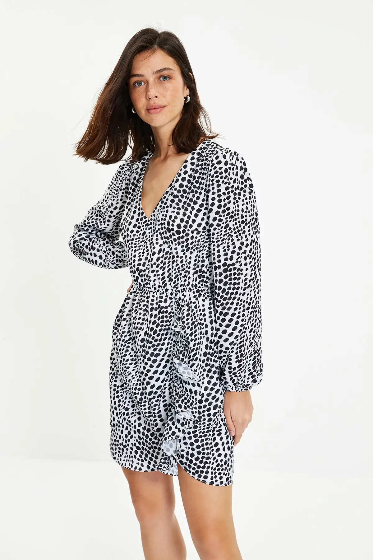 

Trendyol Flounces Dress TWOAW22EL1517