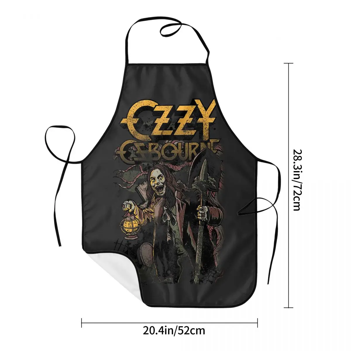 Фартук Ozzy Osbourne для поваров и поварих, без рукавов, для кухни, уборки, садоводства, для женщин и мужчин (art.: 3920da3883246) - 3920da3883246