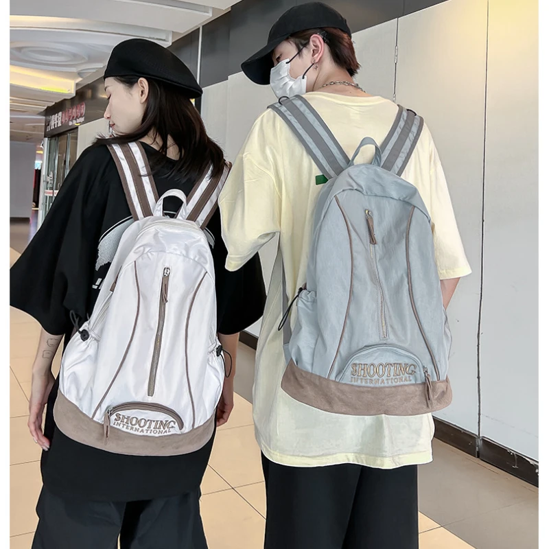 

Модный Удобный женский рюкзак, новинка 2023, водонепроницаемый нейлоновый рюкзак, дорожная сумка, вместительная сумка на плечо, школьный портфель для студентов