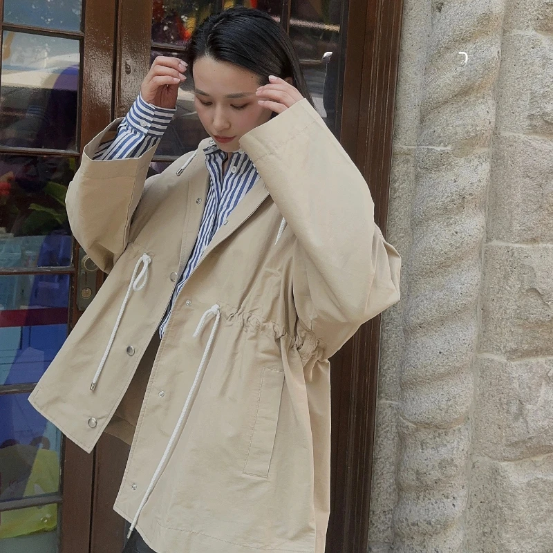 Рисунок 4 - Женский осенне-зимний Тренч с капюшоном