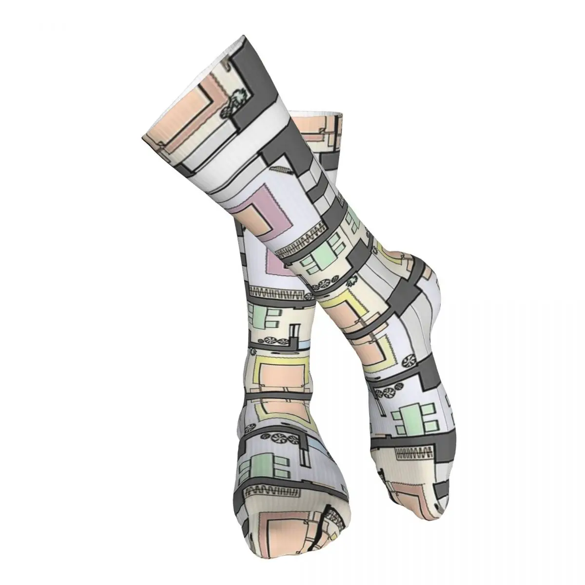 

Detailed Architectural Floor Plan Adult Stockings Stretchy For Daily Matching comfortable All Seasons