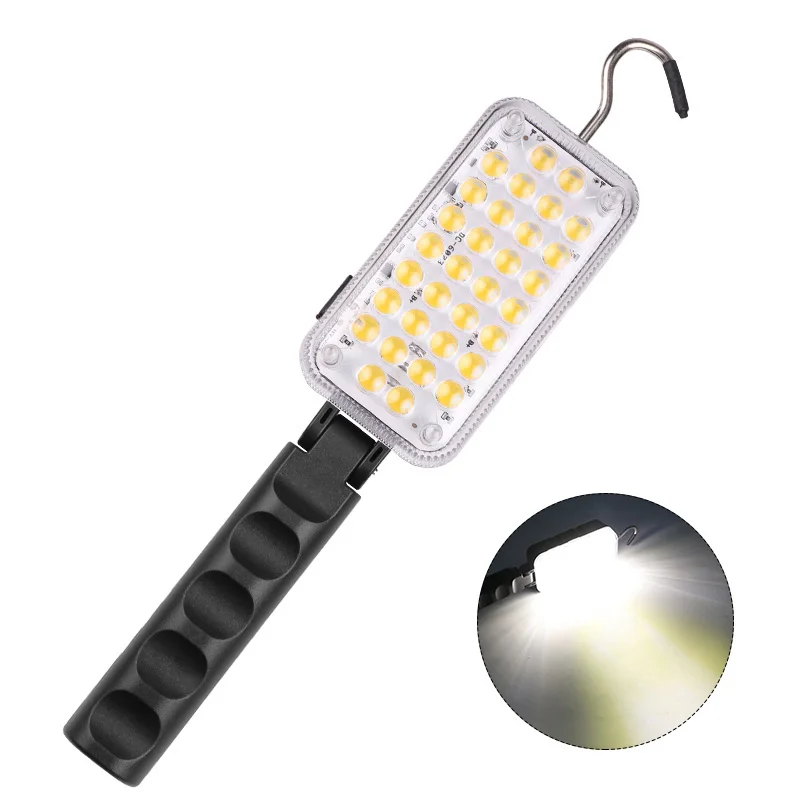 

LED Work Light Powerful Portable Lantern Hook Magnet Camping Lamp COB USB Rechargeable 18650 Flashlight Torch Waterproof