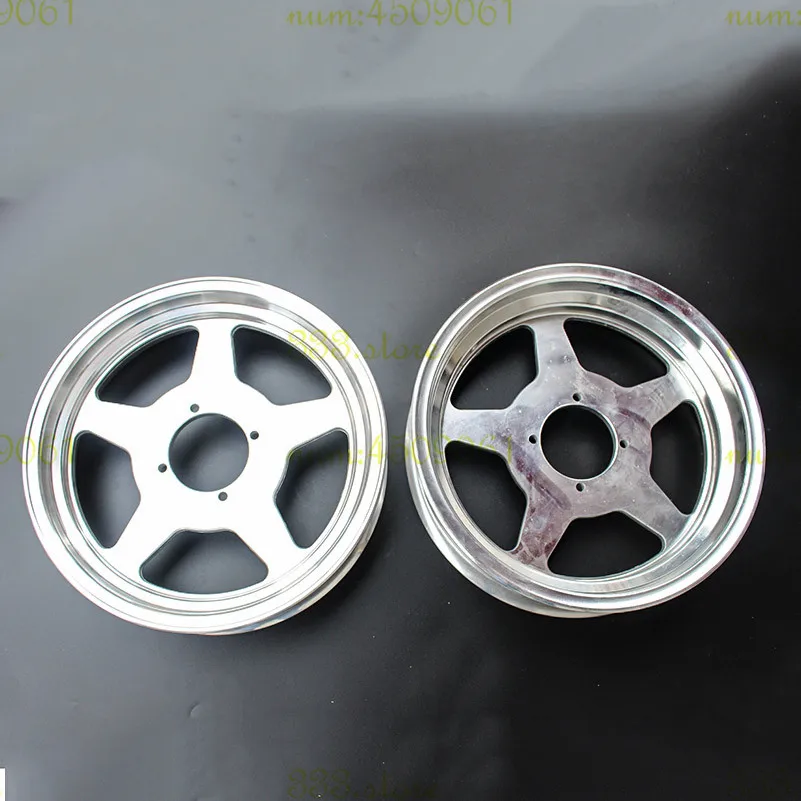 

4 hole 2.75-12 Front & 3.50-12 Rear Dirt bike Pit Bike 12inch Vacuum Wheel Rim Front and Rear ainwheels