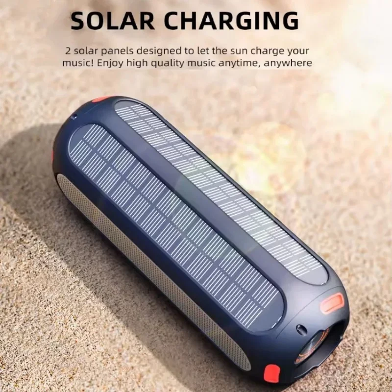 Беспроводная звуковая колонка на солнечной батарее 40 Вт