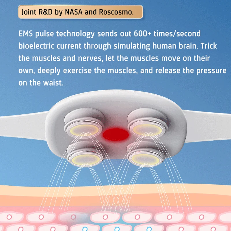 Электрический массажер для талии кресло-массажер поясницы похудения пояс