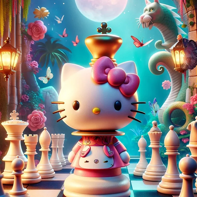 Sanrio Hello Kitty 5D Ручной Работы Анимационный Набор Для Алмазной Живописи В