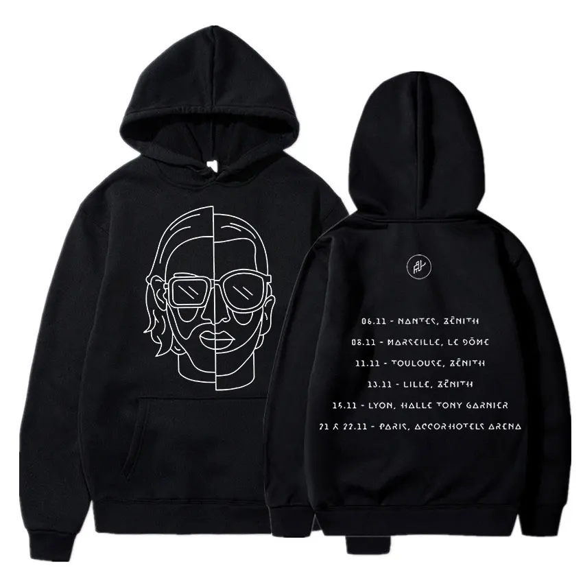 

Le Monde Chico Album PNL Hoodie French Rap Band Harajuku Hooded Sweatshirt Long Sleeve Coat Fashion Hoodies Men Women Streetwear