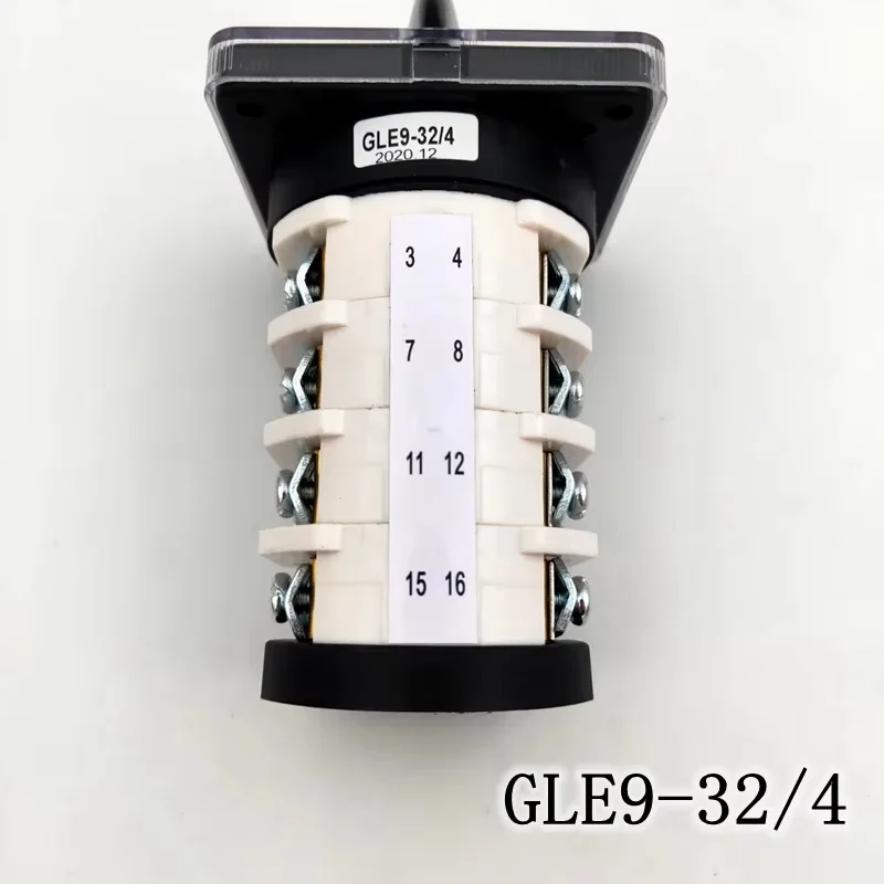 

Селекторный поворотный переключатель GLE9-32/4 GLE9-20/3 GLE9-20/4 660 В 32 А 20 А Универсальный перекидной комбинированный переключатель 3 положения