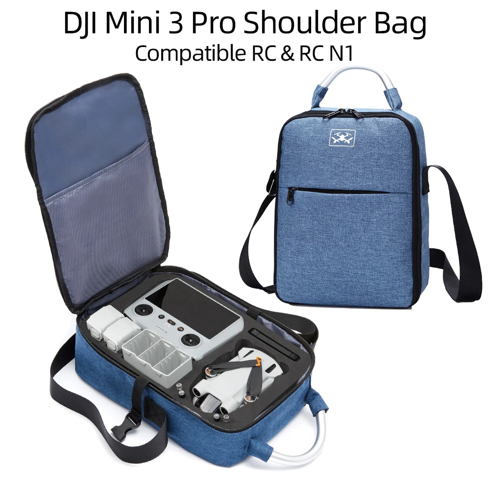 

DJI MINI 3 Pro Portable Shoulder Bag Carring Case Storage RC Screen Remote Controller Bag For DJI MINI 3 Pro Drone Accessories