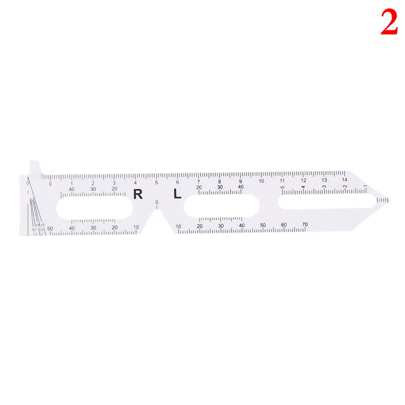 1 шт. оптическая линейка с нониусом PD, измеритель расстояния зрачка, офтальмологический инструмент для ухода за глазами, окклюдер для глаз для проверки зрения