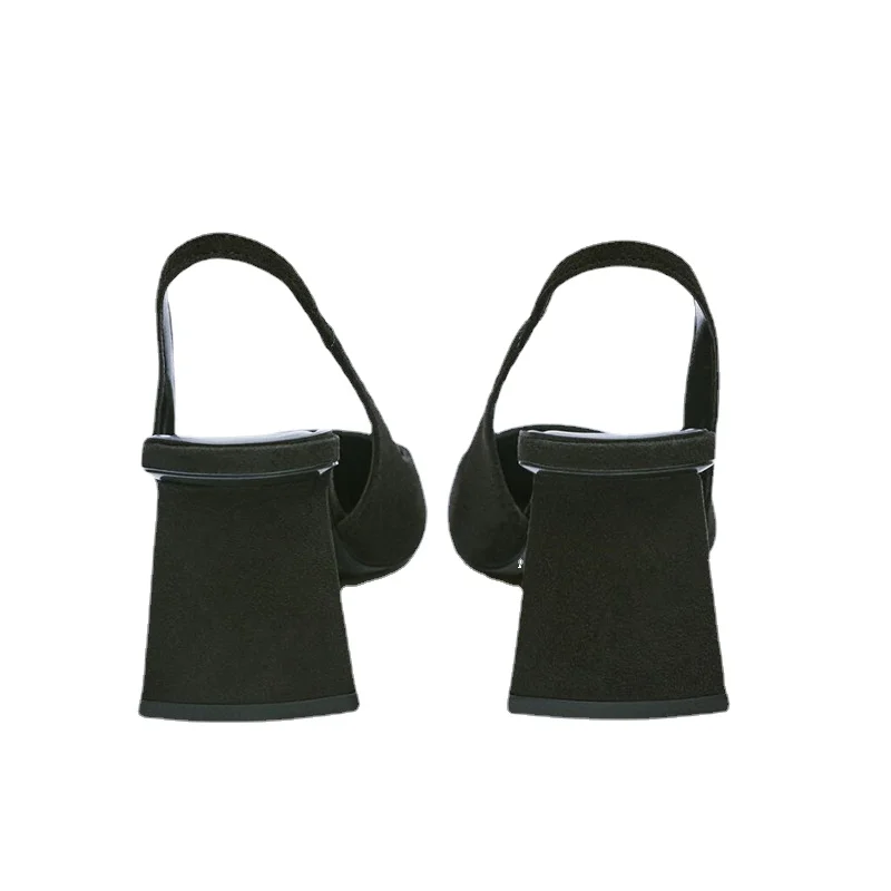 Сандалии на шпильке Traf женские простые пикантные туфли-лодочки заостренный