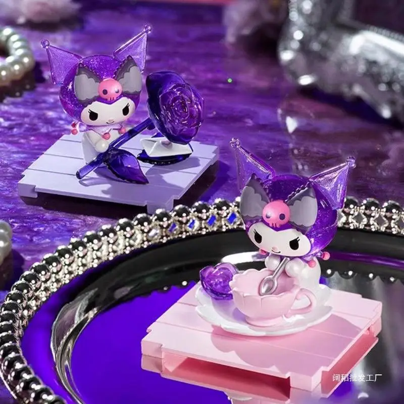 Набор персонажей аниме Sanrio Kuromi слепая сумка серия Dreamy Rose коробка-сюрприз милые