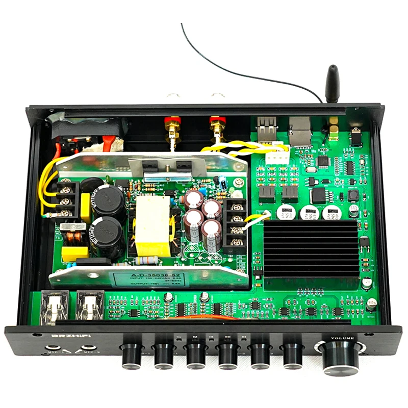 Усилитель Lyele Audio Tpa3255 для караоке усилитель класса D двойной микрофон вход