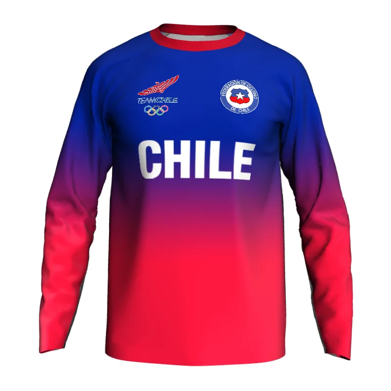 

Summer Blue Tred Goods Shirt Long Sleeve Road Jersey Bicycle MTB Cycli Top Bike Moto Sweater Garment Wear Racer Shirt Endurance