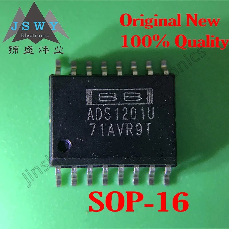 

5PCS ADS1201U ADS1250U ADS7812U ADS7813U Analog-to-Digital Converter Chip Package SOP16 100% Brand New Original Free Shipping